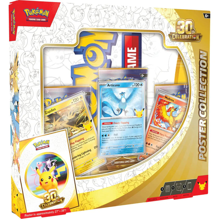 Pokemon TCG - 30th Celebration Poster Collection (Pre Order)