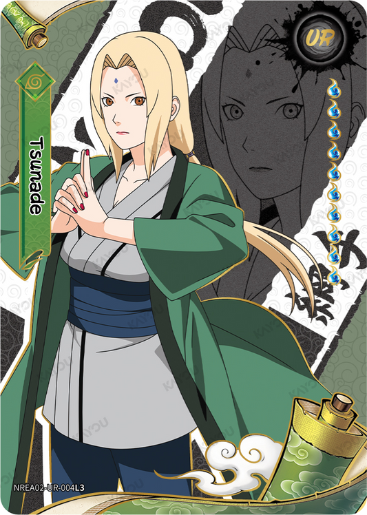 Naruto Kayou Earth Scrolls Series 2 Sakon Ukon NREA02-UR-013L3 Ultra Rare