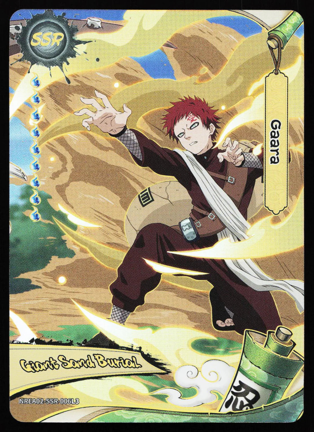 Naruto card NREA02 SSR 006L3