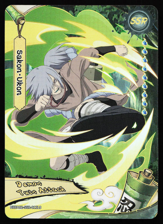 Naruto card NREA02 SSR 012L3