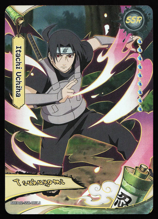 Naruto card NREA02 SSR 023L3