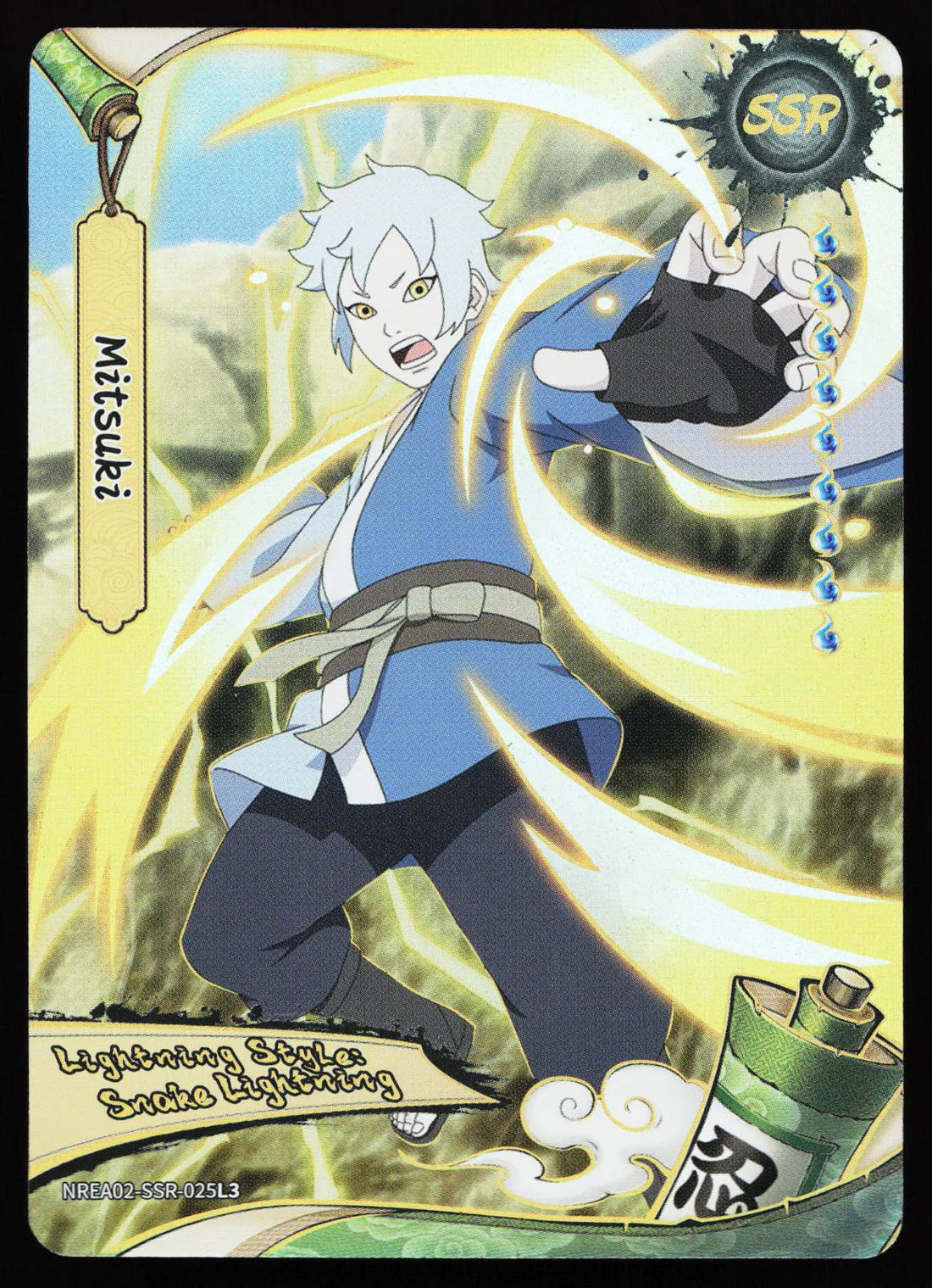 Naruto card NREA02 SSR 025L3