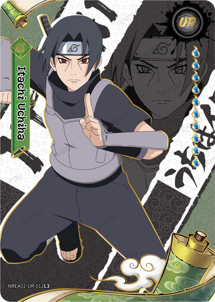 Naruto card NREA02 UR 012L3