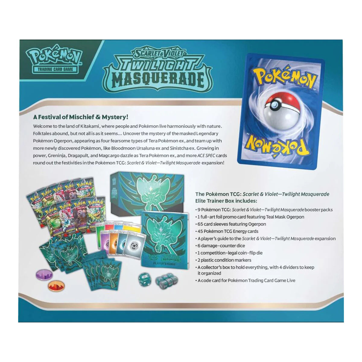 Pokémon TCG Twilight Masquerade ETB