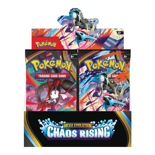 Pokemon TCG Mega Evolution Chaos Rising Booster Box